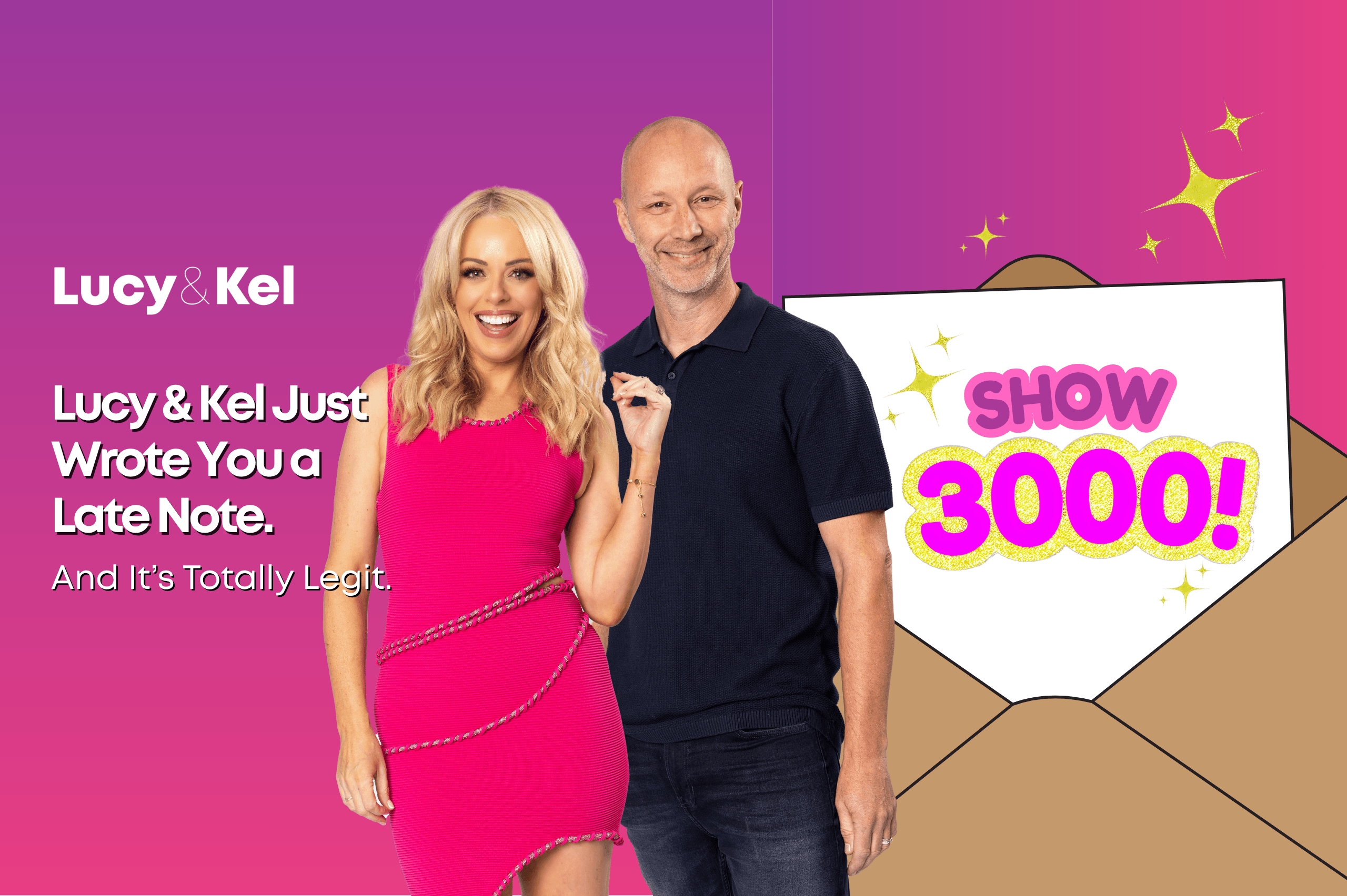 Lucy & Kel Just Wrote You a Late Note. And It’s Totally Legit.