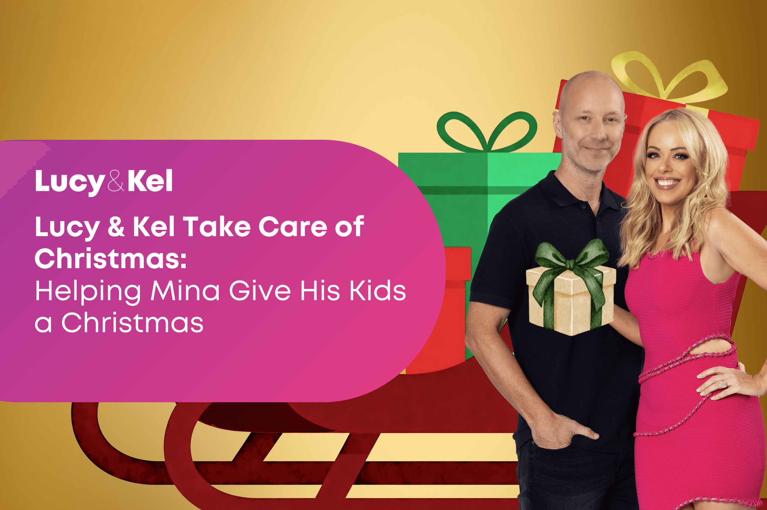 Lucy & Kel Take Care of Christmas: Helping Mina Give His Kids a Christmas